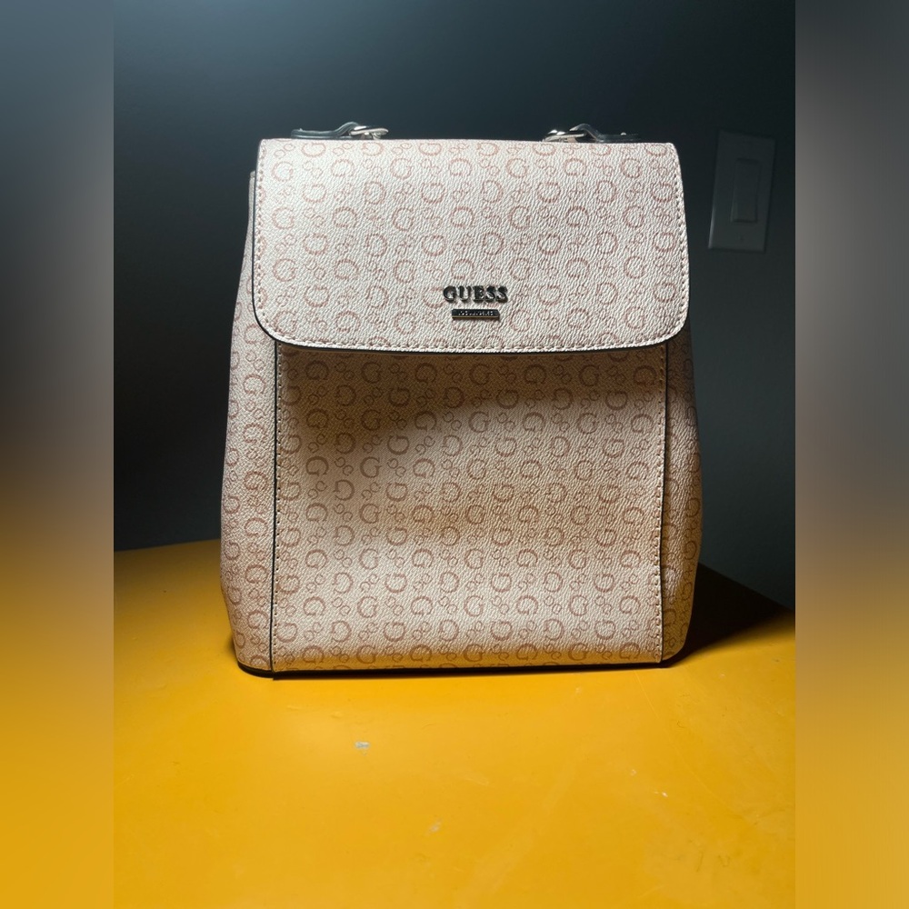 GUESS small pink backpack
